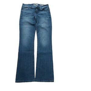 Guess Jeans Kate Boot Cut Women W29 L32 Blue Cotton Blend Distressed Stretch